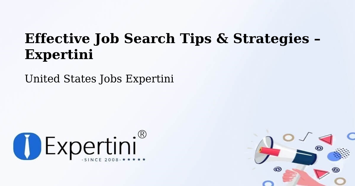 Job Search Tips & Strategies for Job Seekers – Stuart - Stuart, United States Jobs Expertini